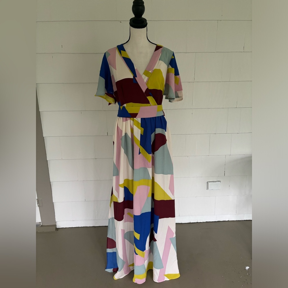 ModCloth floor length dress, size 8